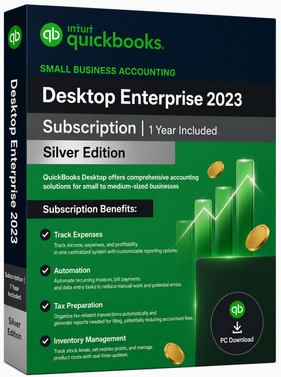 QuickBooks Desktop Enterprise 2023 – Authentic 1-Year Subscription | Guaranteed Activation